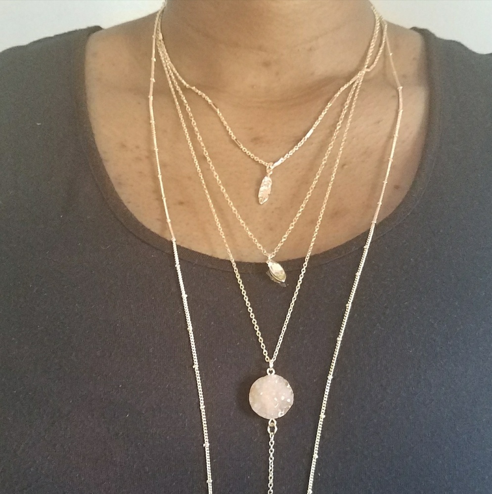 Layered necklace